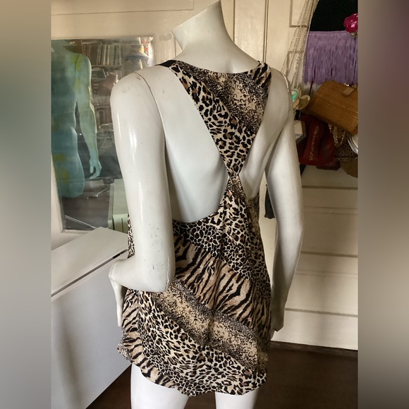 MAIYA silk leopard razor back - Picture 4 of 4